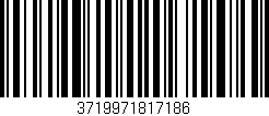 Código de barras (EAN, GTIN, SKU, ISBN): '3719971817186'
