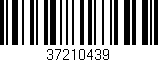 Código de barras (EAN, GTIN, SKU, ISBN): '37210439'