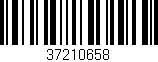 Código de barras (EAN, GTIN, SKU, ISBN): '37210658'