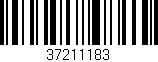 Código de barras (EAN, GTIN, SKU, ISBN): '37211183'