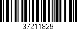 Código de barras (EAN, GTIN, SKU, ISBN): '37211829'