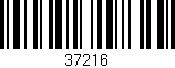Código de barras (EAN, GTIN, SKU, ISBN): '37216'