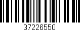 Código de barras (EAN, GTIN, SKU, ISBN): '37226550'
