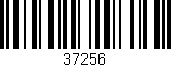 Código de barras (EAN, GTIN, SKU, ISBN): '37256'