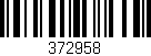 Código de barras (EAN, GTIN, SKU, ISBN): '372958'