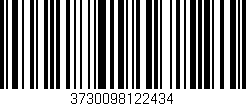 Código de barras (EAN, GTIN, SKU, ISBN): '3730098122434'