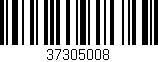 Código de barras (EAN, GTIN, SKU, ISBN): '37305008'