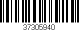 Código de barras (EAN, GTIN, SKU, ISBN): '37305940'