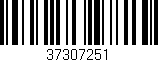 Código de barras (EAN, GTIN, SKU, ISBN): '37307251'