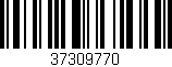Código de barras (EAN, GTIN, SKU, ISBN): '37309770'