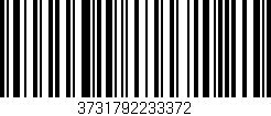 Código de barras (EAN, GTIN, SKU, ISBN): '3731792233372'