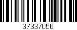 Código de barras (EAN, GTIN, SKU, ISBN): '37337056'
