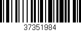Código de barras (EAN, GTIN, SKU, ISBN): '37351984'