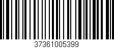 Código de barras (EAN, GTIN, SKU, ISBN): '37361005399'