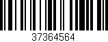 Código de barras (EAN, GTIN, SKU, ISBN): '37364564'