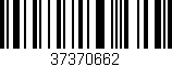 Código de barras (EAN, GTIN, SKU, ISBN): '37370662'