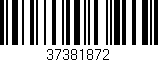 Código de barras (EAN, GTIN, SKU, ISBN): '37381872'