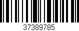 Código de barras (EAN, GTIN, SKU, ISBN): '37389785'