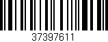 Código de barras (EAN, GTIN, SKU, ISBN): '37397611'