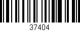 Código de barras (EAN, GTIN, SKU, ISBN): '37404'