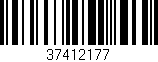 Código de barras (EAN, GTIN, SKU, ISBN): '37412177'