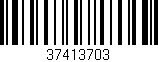 Código de barras (EAN, GTIN, SKU, ISBN): '37413703'