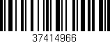 Código de barras (EAN, GTIN, SKU, ISBN): '37414966'