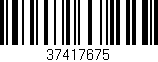 Código de barras (EAN, GTIN, SKU, ISBN): '37417675'