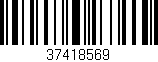 Código de barras (EAN, GTIN, SKU, ISBN): '37418569'