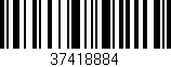 Código de barras (EAN, GTIN, SKU, ISBN): '37418884'