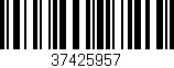 Código de barras (EAN, GTIN, SKU, ISBN): '37425957'