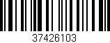 Código de barras (EAN, GTIN, SKU, ISBN): '37426103'