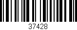 Código de barras (EAN, GTIN, SKU, ISBN): '37428'