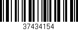 Código de barras (EAN, GTIN, SKU, ISBN): '37434154'