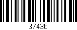 Código de barras (EAN, GTIN, SKU, ISBN): '37436'