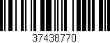Código de barras (EAN, GTIN, SKU, ISBN): '37438770'