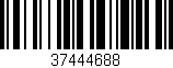 Código de barras (EAN, GTIN, SKU, ISBN): '37444688'