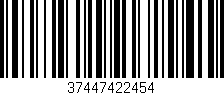 Código de barras (EAN, GTIN, SKU, ISBN): '37447422454'