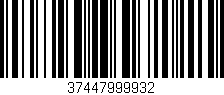 Código de barras (EAN, GTIN, SKU, ISBN): '37447999932'