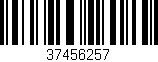 Código de barras (EAN, GTIN, SKU, ISBN): '37456257'