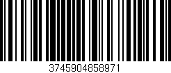 Código de barras (EAN, GTIN, SKU, ISBN): '3745904858971'