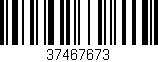 Código de barras (EAN, GTIN, SKU, ISBN): '37467673'