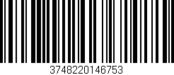Código de barras (EAN, GTIN, SKU, ISBN): '3748220146753'