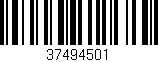 Código de barras (EAN, GTIN, SKU, ISBN): '37494501'