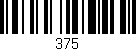 Código de barras (EAN, GTIN, SKU, ISBN): '375'