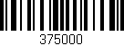 Código de barras (EAN, GTIN, SKU, ISBN): '375000'
