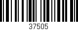 Código de barras (EAN, GTIN, SKU, ISBN): '37505'