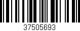 Código de barras (EAN, GTIN, SKU, ISBN): '37505693'