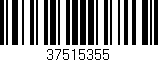 Código de barras (EAN, GTIN, SKU, ISBN): '37515355'