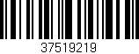 Código de barras (EAN, GTIN, SKU, ISBN): '37519219'
